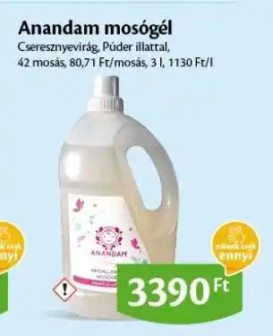 EcoFamily Anandam mosógél ajánlat