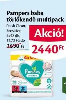 EcoFamily Pampers baba törlőkendő multipack ajánlat