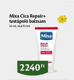EcoFamily Mixa Cica Repair+ testápoló balzsam ajánlat