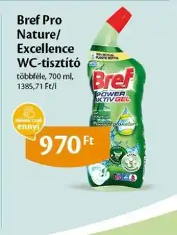 EcoFamily Bref Pro Nature/Excellence WC-tisztító ajánlat