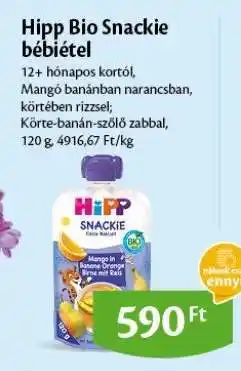 EcoFamily Hipp Bio Snackie bébiétel ajánlat