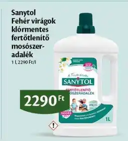 EcoFamily Sanytol Fehér virágok klórmentes fertőtlenítő mosószeradalék ajánlat