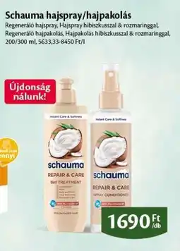 EcoFamily Schauma hajspray/hajpakolás ajánlat