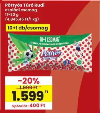 Interspar Pöttyös Túró Rudi ajánlat