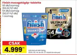Interspar FINISH Mosogatógép-tabletta ajánlat