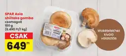 Interspar SPAR Asia shiitake gomba ajánlat