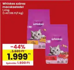Interspar Whiskas száraz macskaeledel ajánlat
