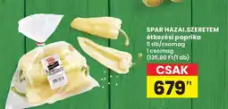 Interspar SPAR HAZAI.SZERETEM étkezési paprika ajánlat