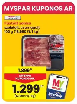 Interspar Füstölt sonka ajánlat