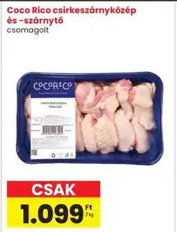 Interspar Coco Rico csirkeszárnyközép és -szárnytő ajánlat