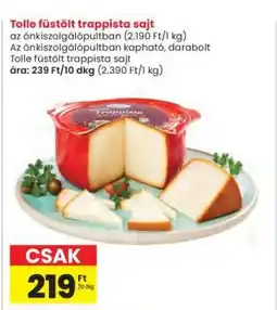 Interspar Tolle füstölt trappista sajt ajánlat