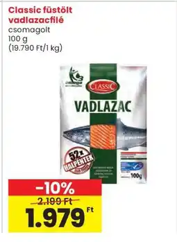 Interspar Classic füstölt vadlazacfilé ajánlat