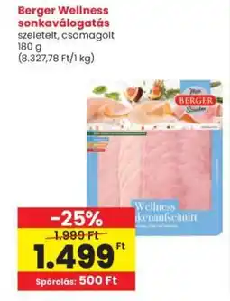 Interspar Berger Wellness sonkaválogatás ajánlat