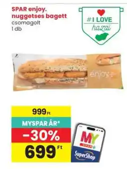 Interspar SPAR enjoy. nuggetses bagett ajánlat