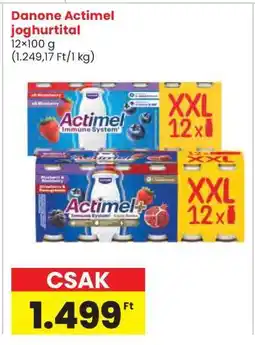 Interspar Danone Actimel joghurtital ajánlat