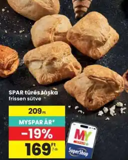 Interspar SPAR túrós táska ajánlat