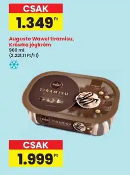 Interspar Augusto Wawel tiramisu, Krówka jégkrém ajánlat
