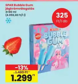 Interspar SPAR Bubble Gum jégkrémválogatás ajánlat