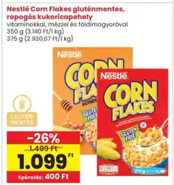 Interspar Nestlé Corn Flakes gluténmentes, ropogós kukoricapehely ajánlat