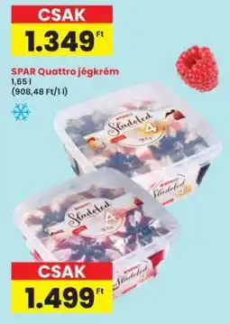 Interspar SPAR Quattro jégkrém ajánlat