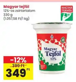 Interspar Magyar tejföl ajánlat