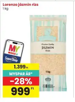 Interspar Lorenzo jázmin rizs ajánlat