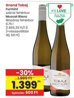 Interspar GRAND TOKAJ FURMINT ajánlat