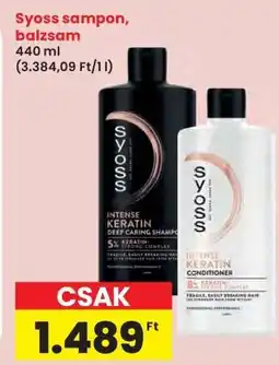 Interspar SYOSS Sampon / balzsam ajánlat