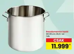 Interspar Rozsdamentes fazék ajánlat