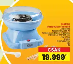 Interspar Bestron vattacukor-készítő ajánlat