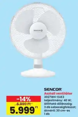 Interspar Asztali Ventilátor ajánlat
