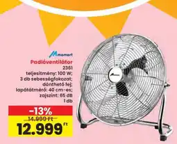 Interspar Padlóventilátor ajánlat