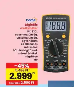 Interspar Digitális Multiméter ajánlat