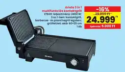 Interspar Ariete 3 in 1 multifunkciós kontaktgrill ajánlat