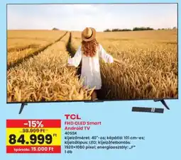 Interspar TCL FHD QLED Smart Android TV ajánlat