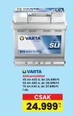 Varta akkumulátor