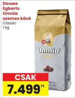 Spar Douwe Egberts Omnia Szemes Kávé ajánlat