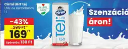 Spar Cirmi UHT tej ajánlat