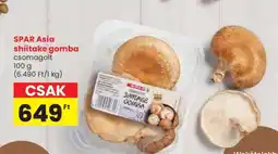 Spar SPAR Asia shiitake gomba ajánlat