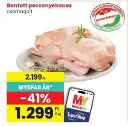 Spar Bontott pecsenyekacsa ajánlat