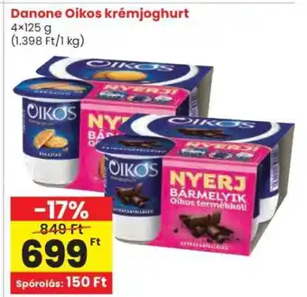 Spar DANONE Oikos krémjoghurt ajánlat