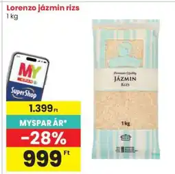 Spar Lorenzo jázmin rizs ajánlat