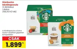 Spar Starbucks kávékapszula ajánlat