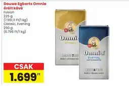 Spar Douwe Egberts Omnia Őrölt Kávé ajánlat