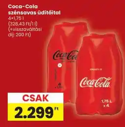 Spar Coca-Cola szénsavas üdítőital ajánlat