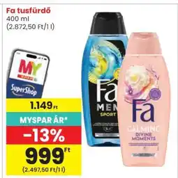 Spar Fa tusfürdő ajánlat
