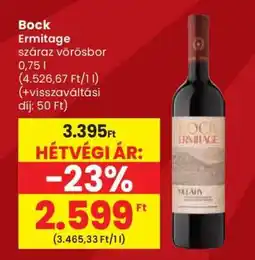 Spar BOCK Ermitage ajánlat