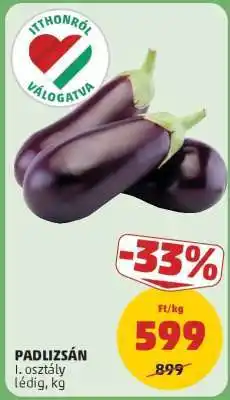 PENNY Padlizsán ajánlat