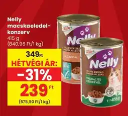 Spar Nelly macskaeledel-konzerve ajánlat