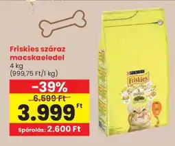Spar FRISKIES Száraz macskaeledel ajánlat